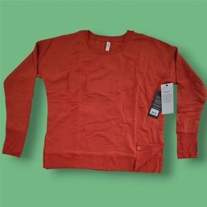 Glyder - Lounge Long Sleeve, Scarlet - MD